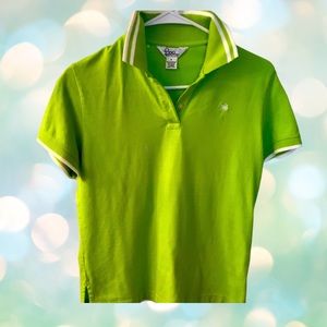 Lilly Pulitzer Short Sleeve Polo Shirt size small
